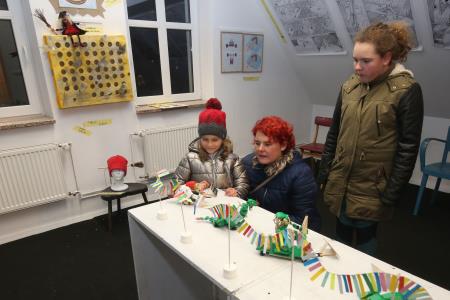 Otvoritev Razstave in pustni podcast 33 Foto Ljubo Vukelič